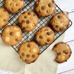Chokolade cookies med 3 slags chokolade
