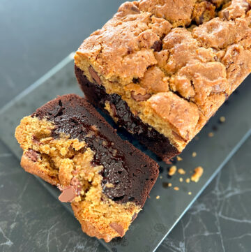 Brookie - en kombineret brownie cookie kage