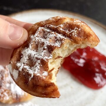 Æbleskiver i vaffeljern - nem opskrift på æbleskivevafler