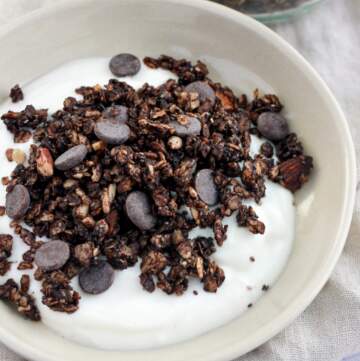 Granola med chokolade - nem hjemmelavet chokolade granola