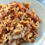 Hjemmelavet lasagnette i fad