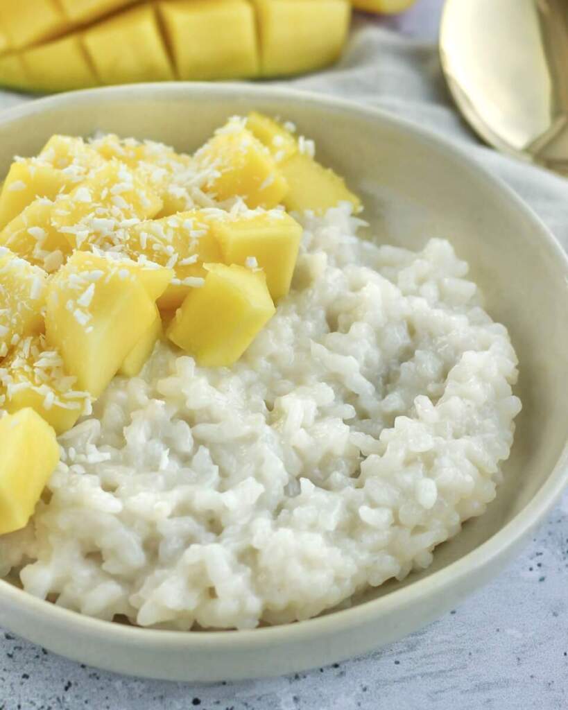 Nem og hurtig Mango Sticky Rice opskrift - cremet asiatisk dessert