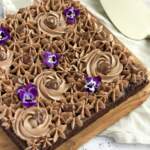 Brownie med Nutellacreme - nem og fudgy brownie med creme